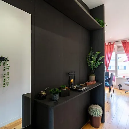 شقة Sunny Oporto, Trindade Balcony *