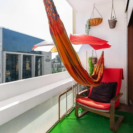 شقة Sunny Oporto, Trindade Balcony *