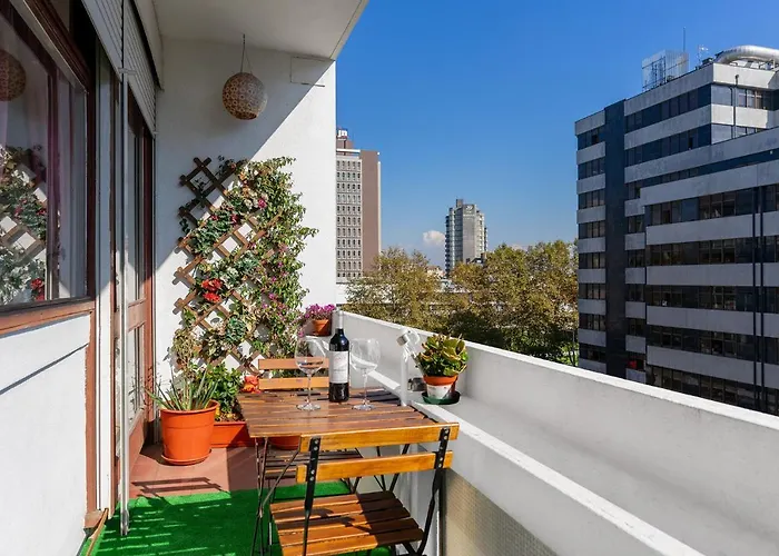 Διαμέρισμα Sunny Oporto, Trindade Balcony *